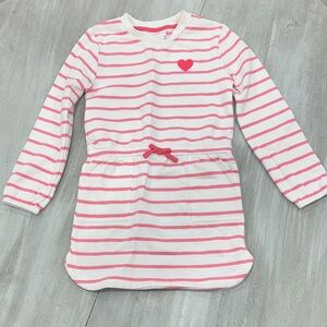 Tommy Bahama Pink and White Striped Dress